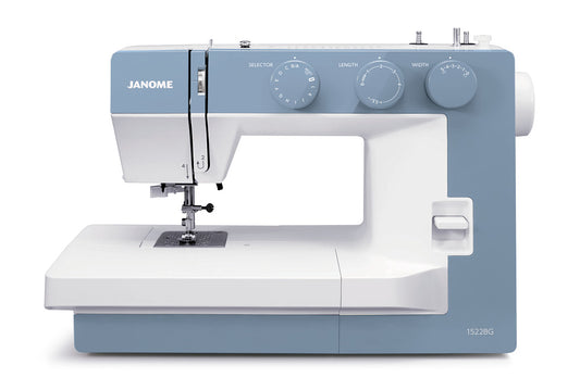 Janome 1522BG Sewing Machine Blue Grey - Brand New