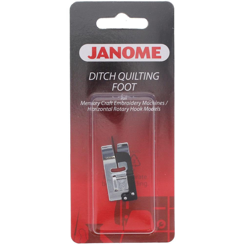 Janome Ditch Quilting Foot 200341002 - Top Loading 5-7mm