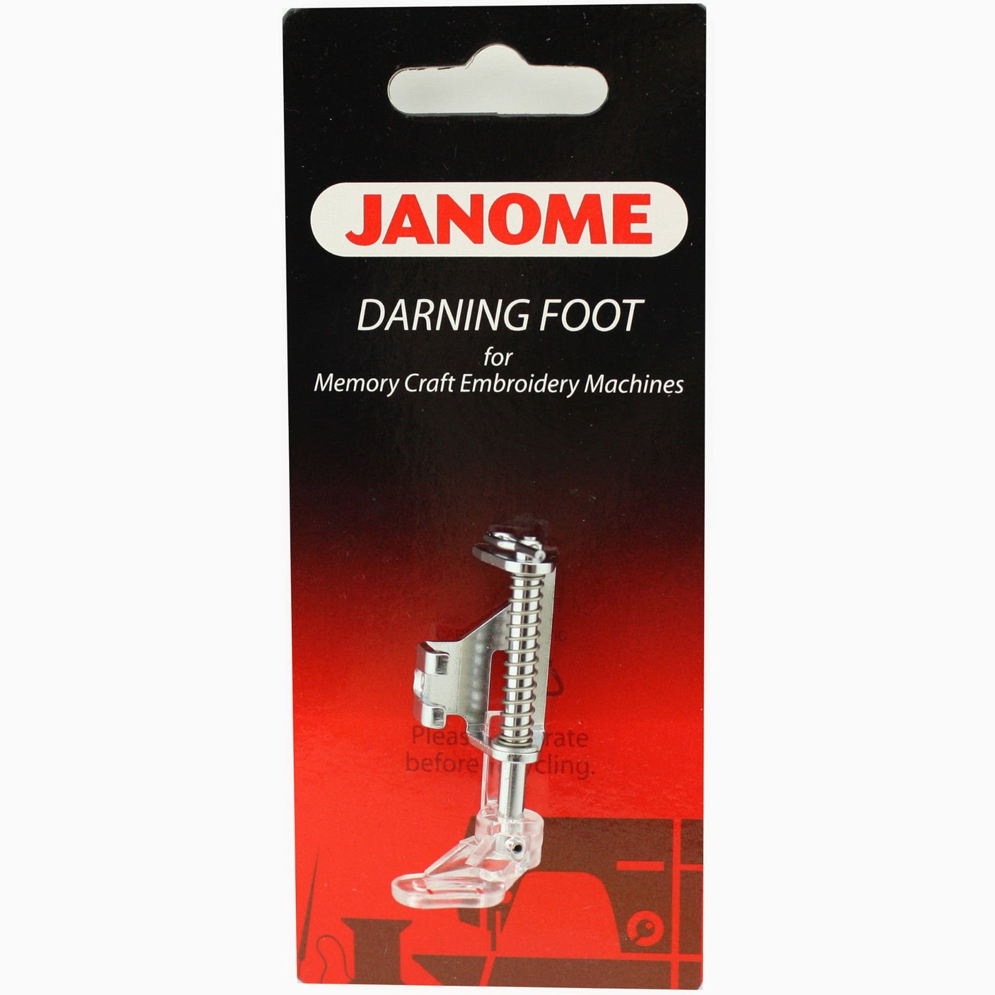 Janome Darning Foot 7mm high shank - 200325000