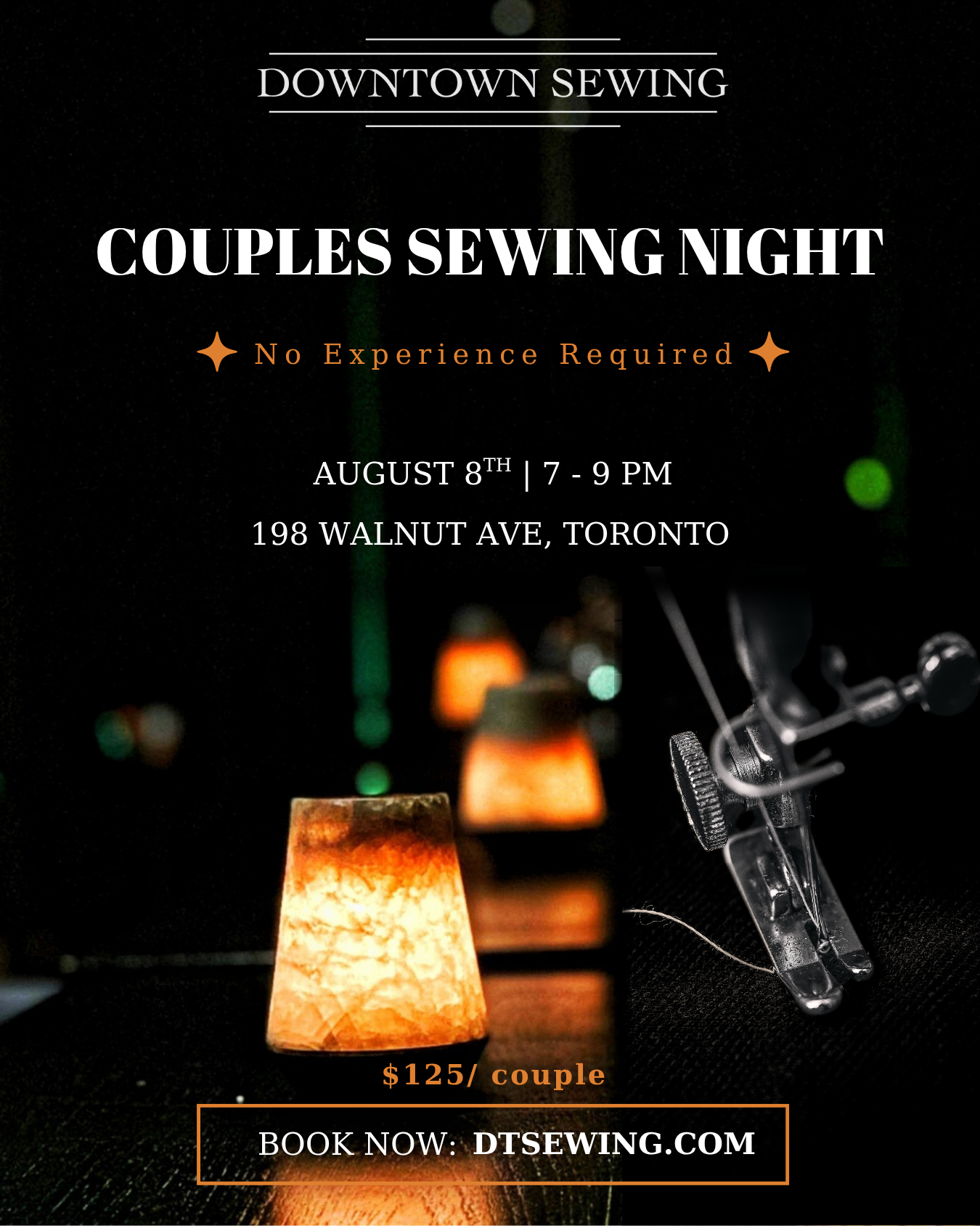 Couples Sewing Night - August 8, 7-9pm