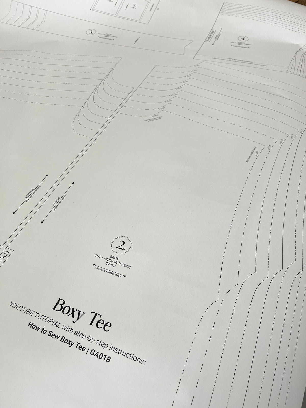 PDF Pattern Printing *READ DESCRIPTION*