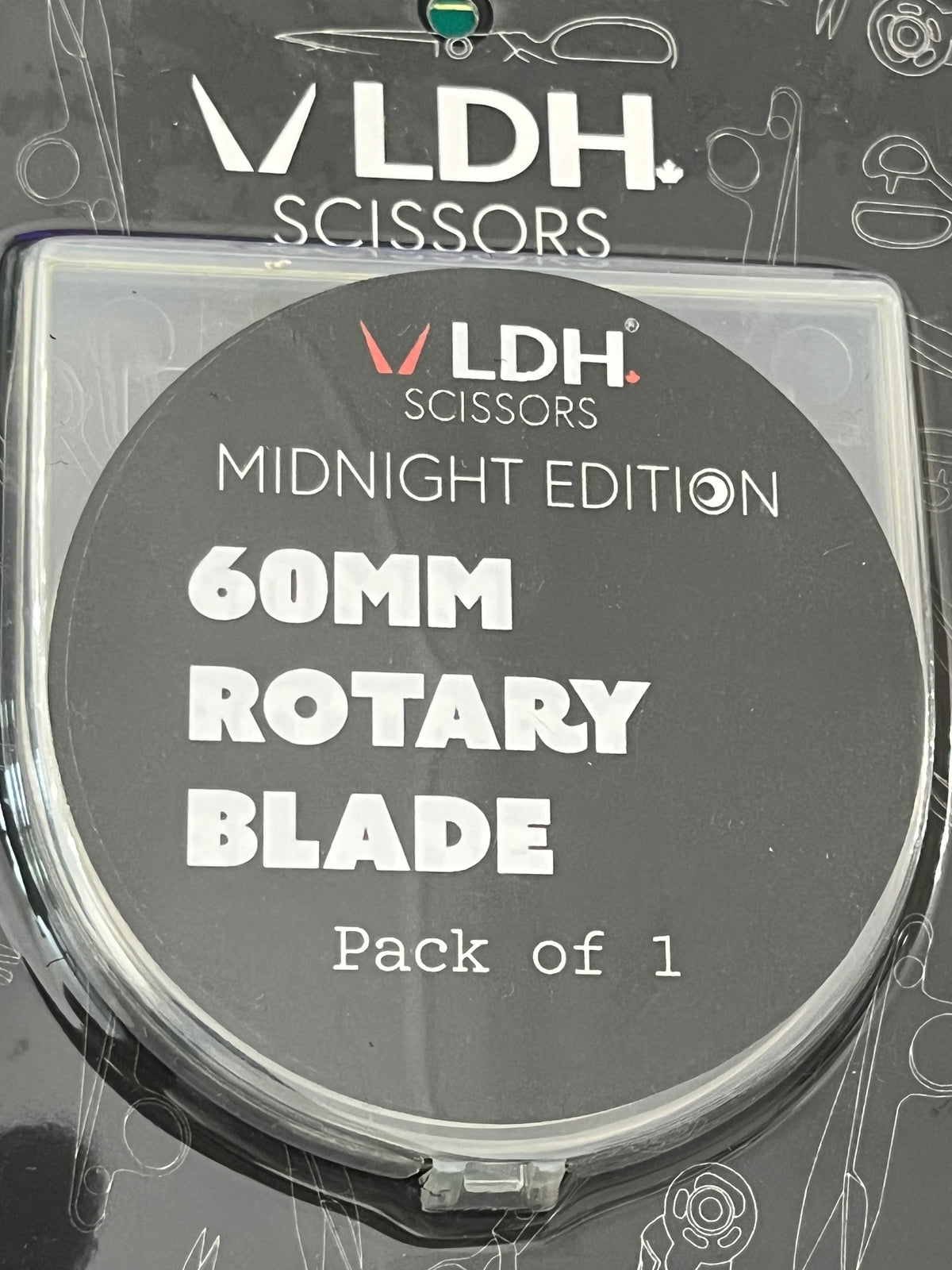 LDH - 60mm Midnight Edition Rotary Blades - 1pc
