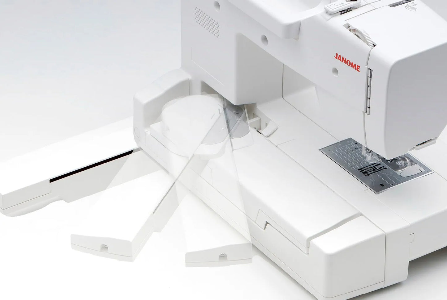Janome Memory Craft 1000 Sewing + Embroidery Combo - NEW