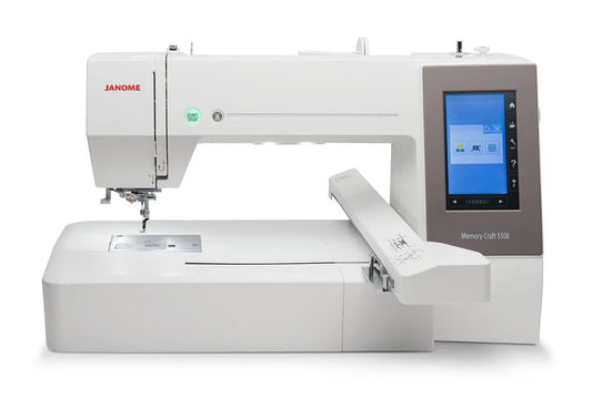 Janome MC550E Embroidery Only Machine - Brand New