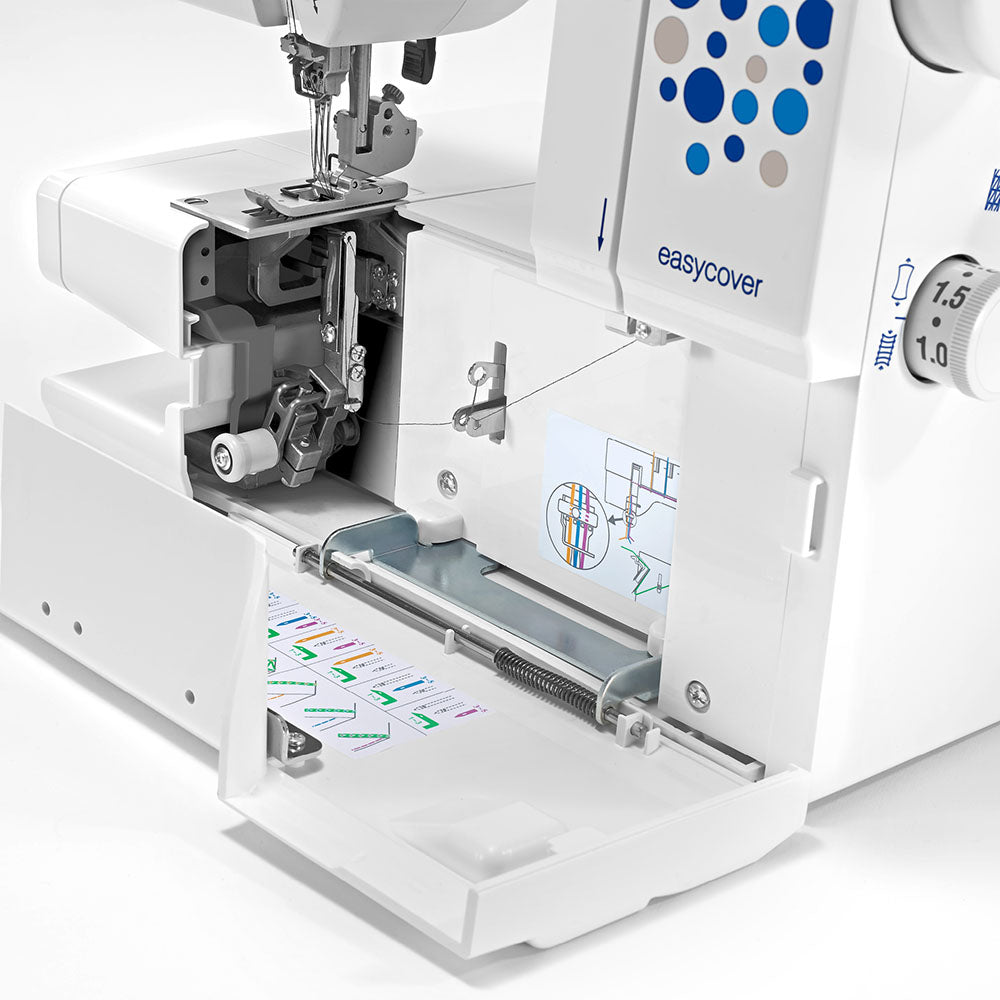 Elna Easy Cover 3 Needle Cover Stitch Sewing Machine - Brand New