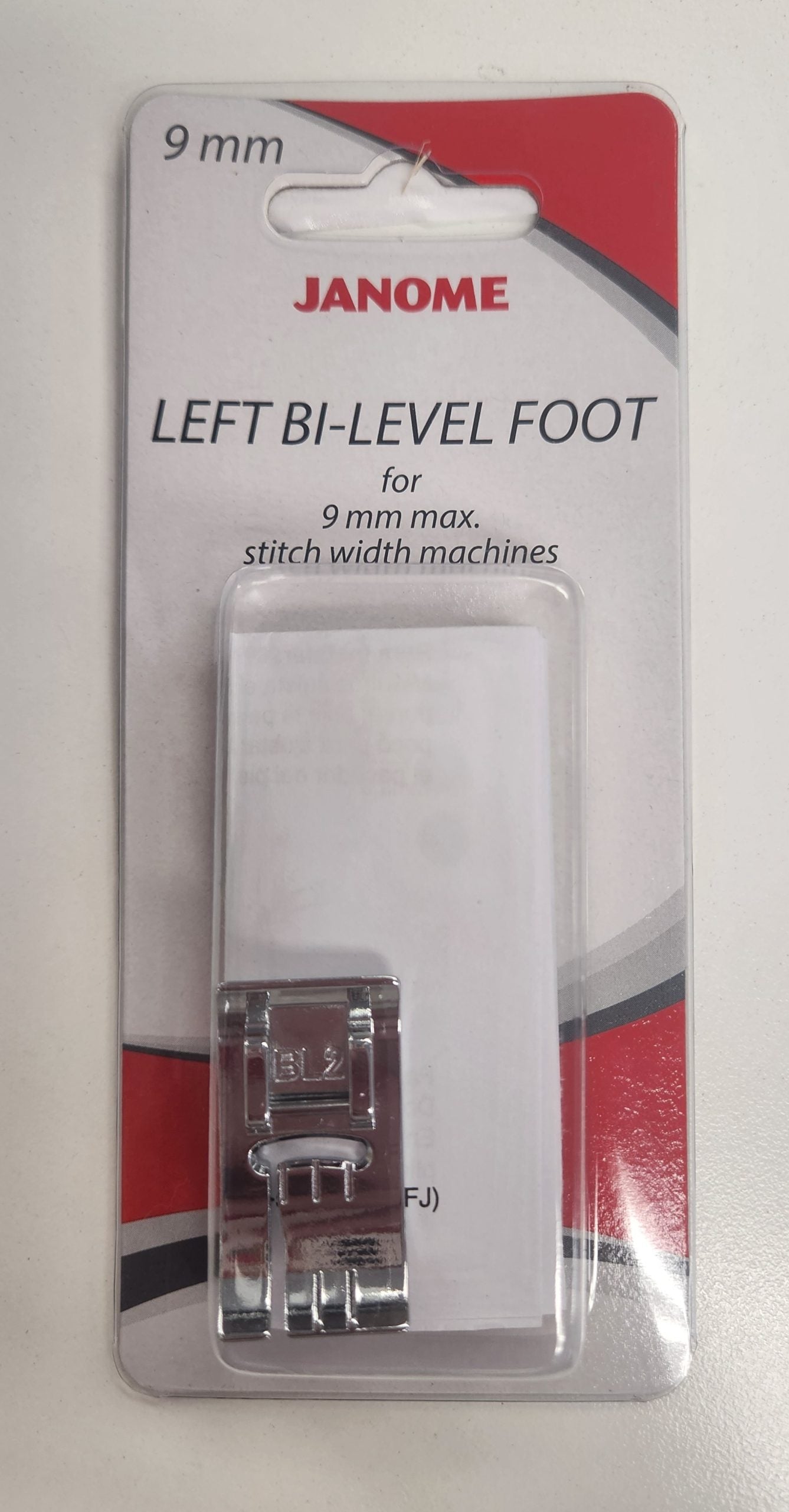 Janome Bi-Level foot LEFT (9mm) 202522005