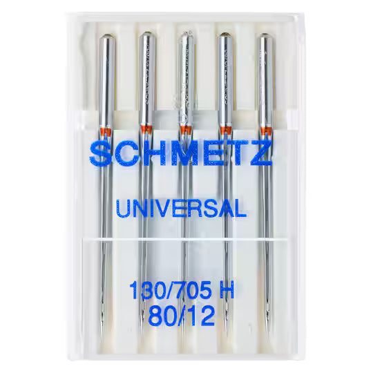 Schmetz universal 80/12 needle - pack of 5