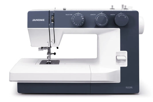 Janome 1522BL sewing machine Blue - Brand New