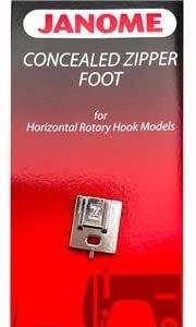 Janome Conceal Zipper Foot 200333001 - Top Loading 5-7mm