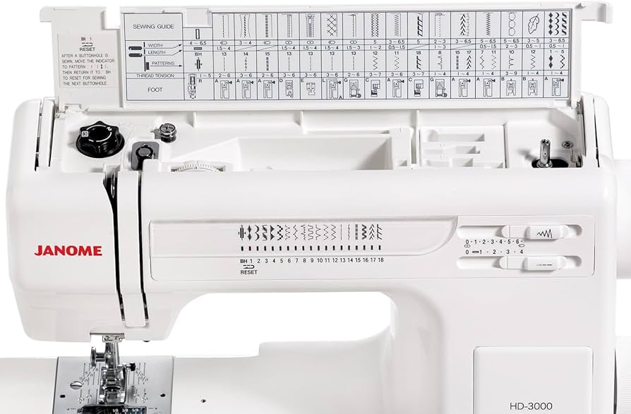 Janome HD3000 Heavy Duty Sewing Machine - NEW