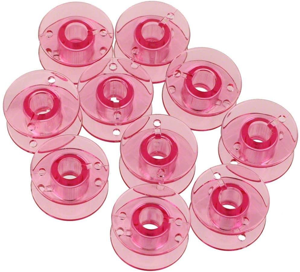 Janome 'J' Bobbin - 10pc (pink)