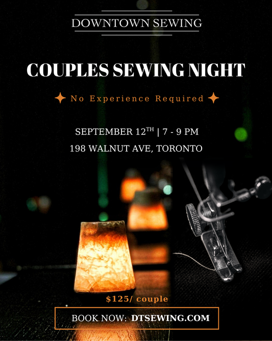 Couples Sewing Night - September 12, 7-9pm