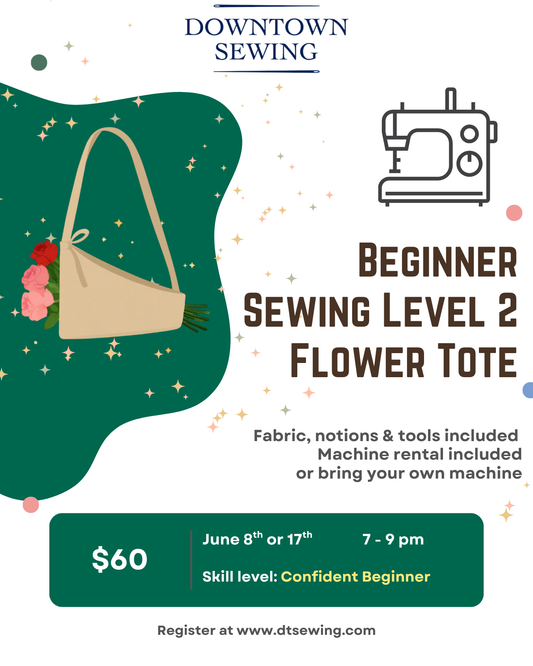 Flower Tote - June 8 or 17, 7-9pm