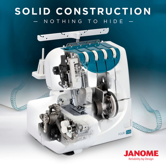Janome Four-DLB Serger - NEW