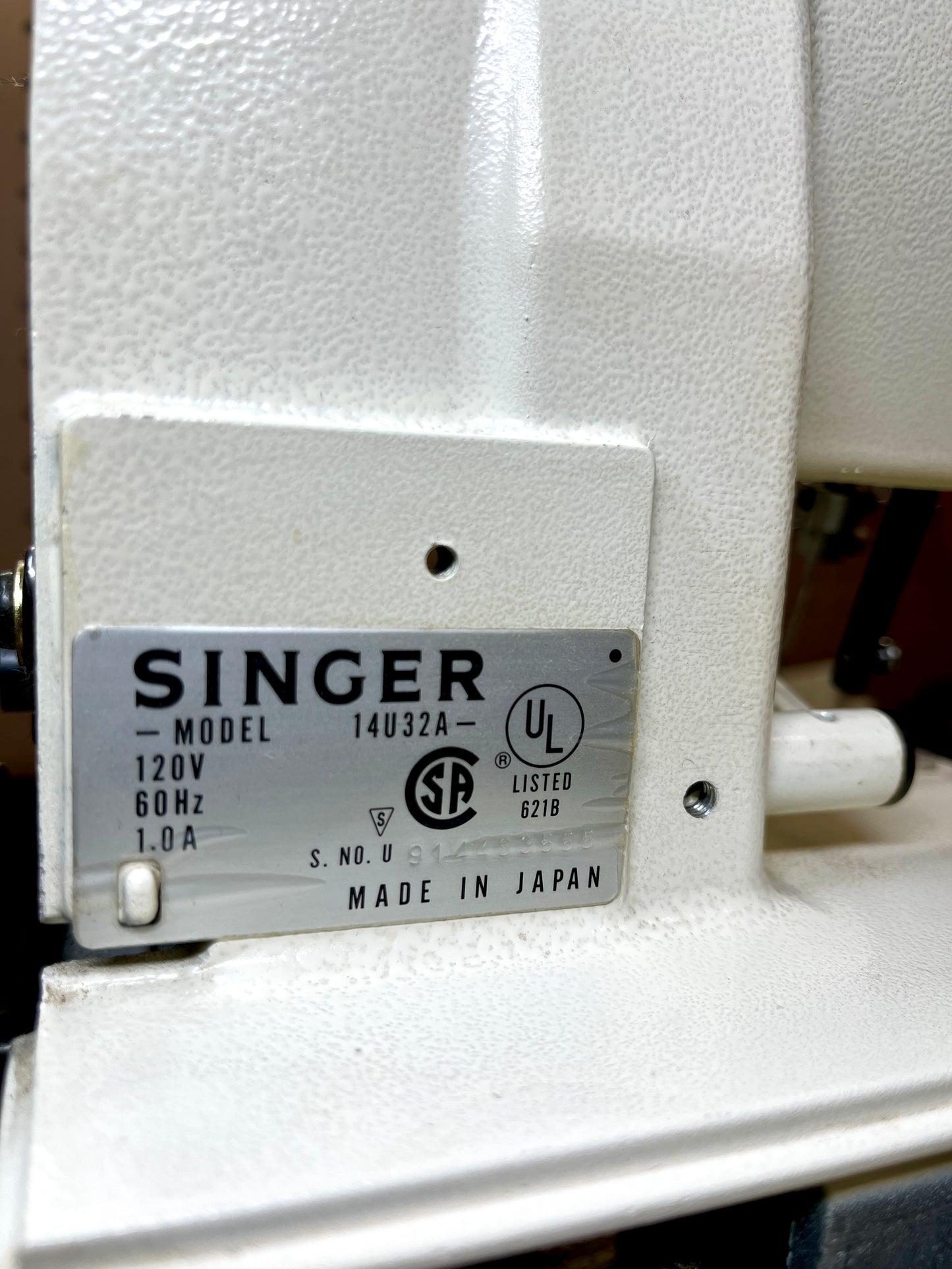 Singer 14U32a - 3 Thread Serger (Used)