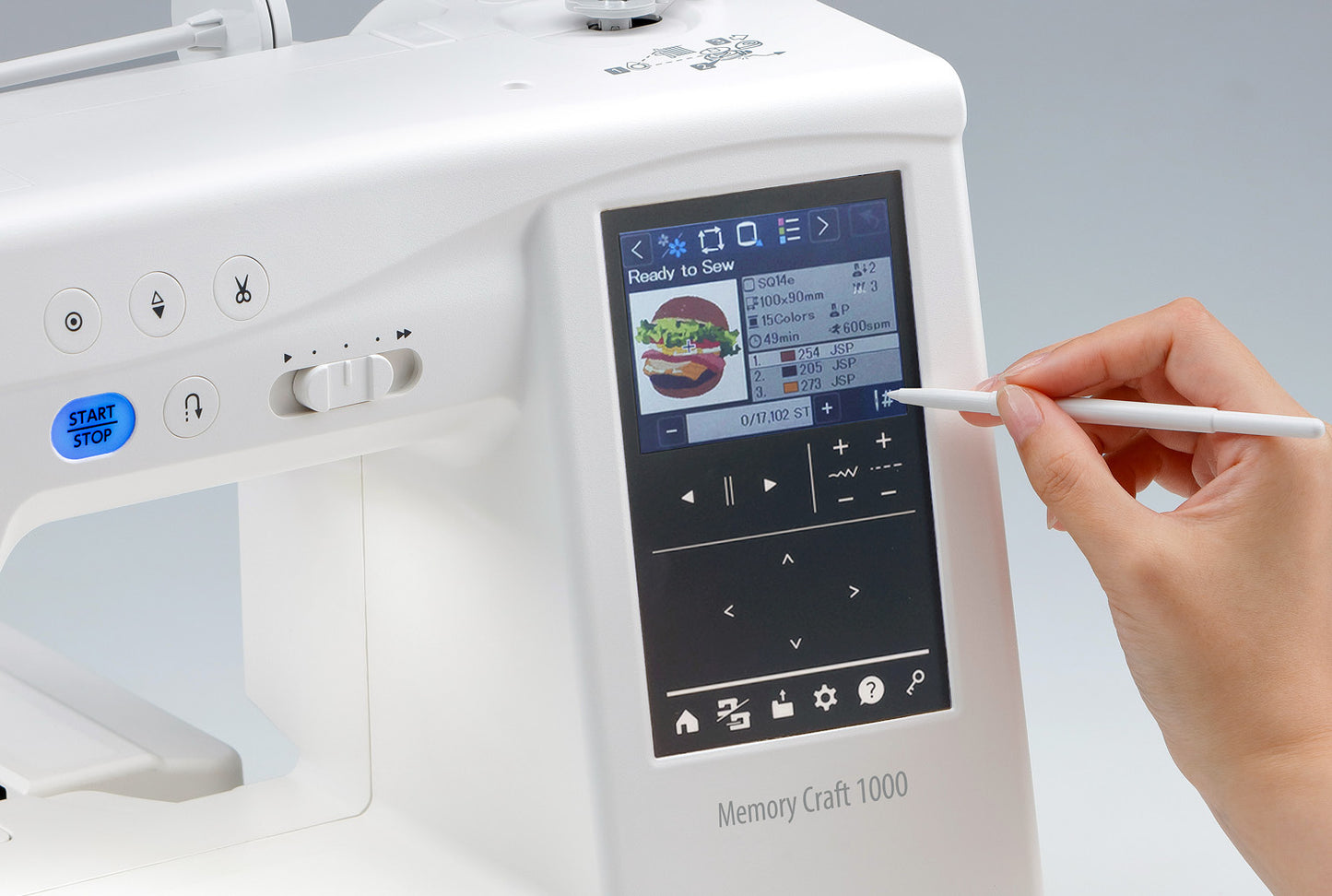 Janome Memory Craft 1000 Sewing + Embroidery Combo - SALE + FREE SHIPPING