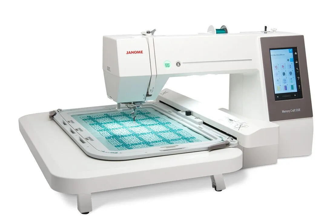 Janome MC550E Embroidery Only Machine - Brand New